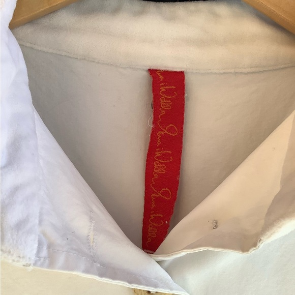 Ewa I Walla Peasant Lagenlook Vintage Buttondown Coat - Picture 7 of 9